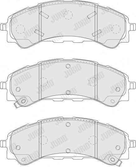 Bremseklosser JURID 574209J Bremseklosser JURID 574209J
