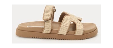 Steve Madden Missile Sandal Nat Raffia 37 Steve Madden Missile Sandal Nat Raffia 37