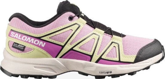 Salomon Speedcross WP Junior Dawn Pink/Acid Lime/Black 39