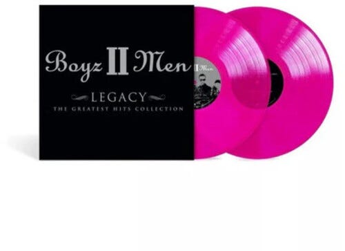 Boyz II Men Legacy: The Greatest Hits Collection LP/Vinyl