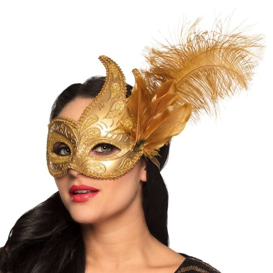 Boland Øyemaske Venice Prezioso Gull Boland Øyemaske Venice Prezioso Gull