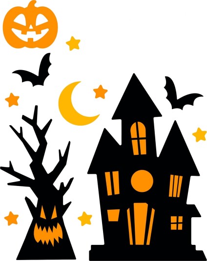Vindusdekorasjon Halloween