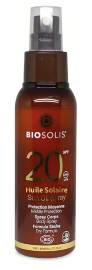 BIOSOLIS Sun Oil Spray SPF 20
