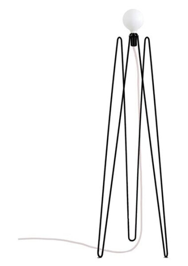 Grupa Products Model 2 Gulvlampe Sort/ Hvit