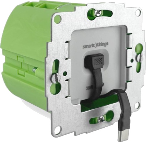 sCharge Innfelt Strømforsyning USB-C 30w