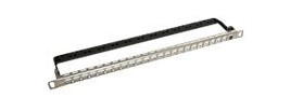 Solarix Sx24hdm-0-Stp-Sl-Uni - Hus For Patchpanel - Rackmonterbar - Sølv - 0.5U - 19" - 24 Porter