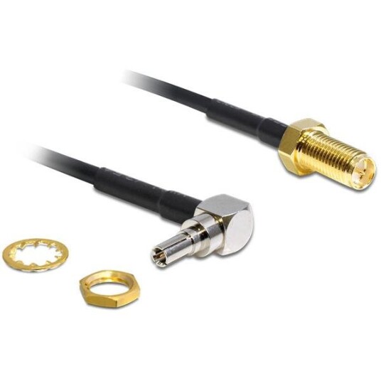 Delock Antenneadapter 20 cm Svart Delock Antenneadapter 20 cm Svart