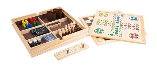 Small Foot Wooden Classic Games 9in1 Small Foot Wooden Classic Games 9in1