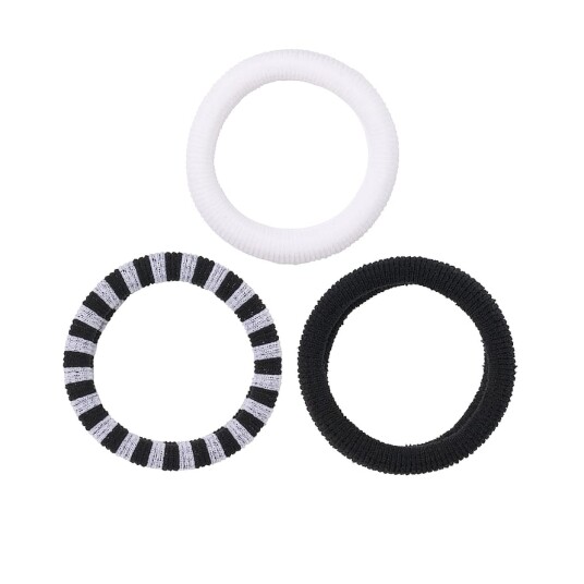 Soft Stretch Ties 3 pack Black Soft Stretch Ties 3 pack Black