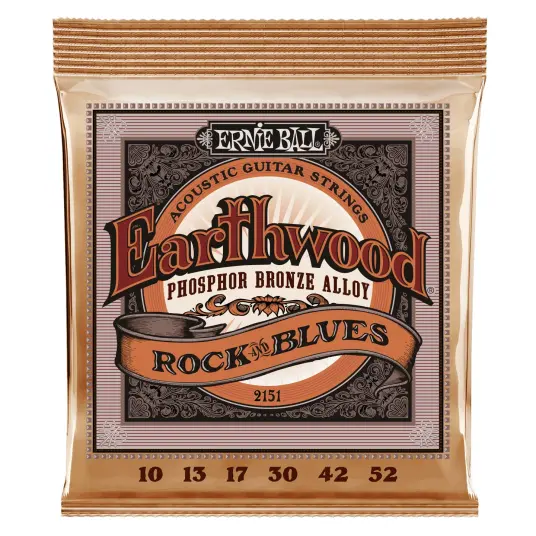 Ernie Ball EB-2151 Earthwood Phosphor 010-052 Bronze Rock & Blues