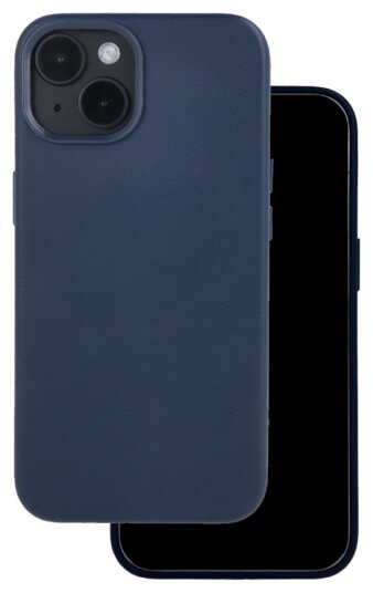 Mag Læderdeksel til iPhone 15 Pro Max 6,7tm Mørkeblå