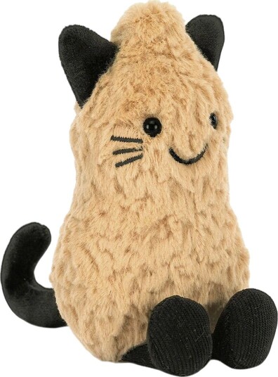 Jellycat Kosedyr 15x6 cm Amuseables Peanut Cat
