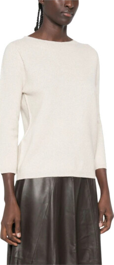 Fabiana Filippi Dame Strikkevarer Beige XL,