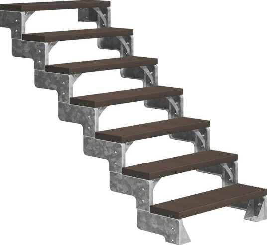 Hagetrapp Dolle Gardentop Trimax uten Rekkverk