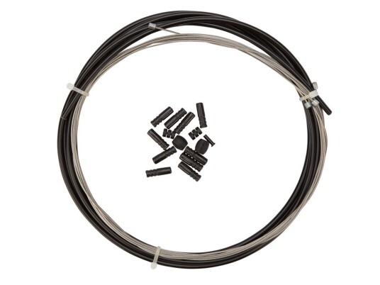 Pathtaker gearkabel 4mm 1700mm/2100mm sett til forog bak svart Pathtaker gearkabel 4mm 1700mm/2100mm sett til forog bak svart
