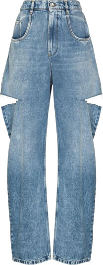Maison Margiela Dame Jeans Blå S,