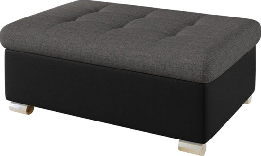 Dynir Fotskammel 70 cm - Svart/Mørk grå