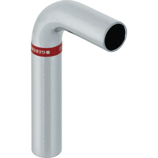 Geberit 54mm Galvanisert 90° Passbend Pressfitting for Varmeanlegg