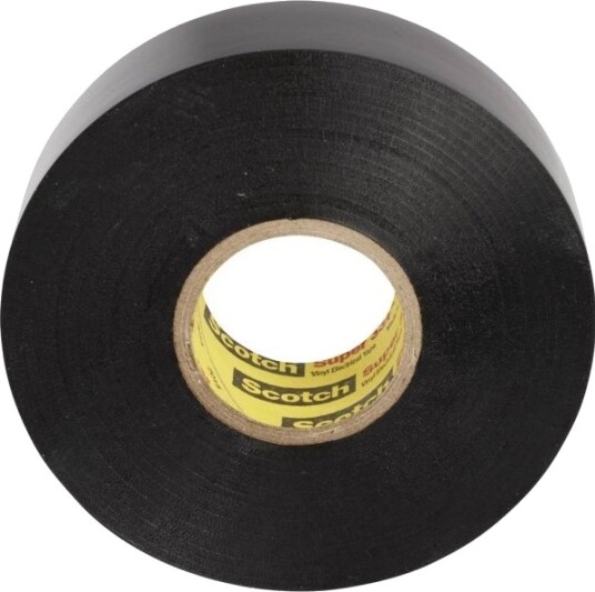 Scotch Super33+ Isoleringstape Sort L X B 33 M X 50 Mm
