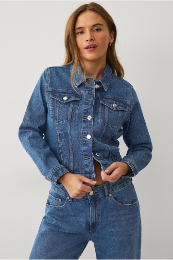 Ellos Collection Denim jakke Blå