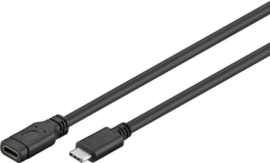 MicroConnect USB-C Extension Cable, 0.5m