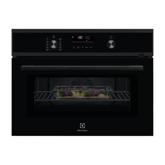 Electrolux COM800CB Kompakt Innbyggingsovn med Mikrobølgefunksjon og WiFi, Sort Electrolux COM800CB Kompakt Innbyggingsovn med Mikrobølgefunksjon og WiFi, Sort