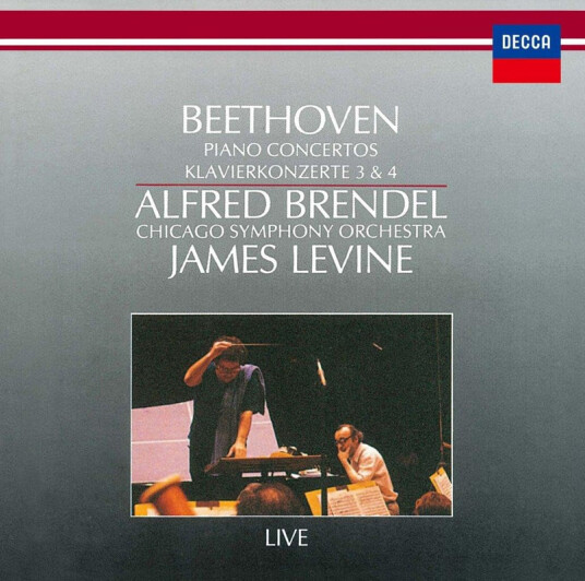 Alfred Brendel Beethoven: Piano Concertos 3 & 4 CD