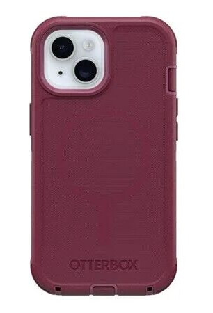 OtterBox Defender MagSafe Apple iPhone 16e/15/14/13 Foxberry pink