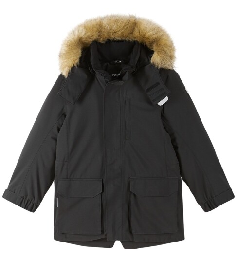 Reima Kids' Reimatec Winter Jacket Ajaton Black 146 Reima Kids' Reimatec Winter Jacket Ajaton Black 146