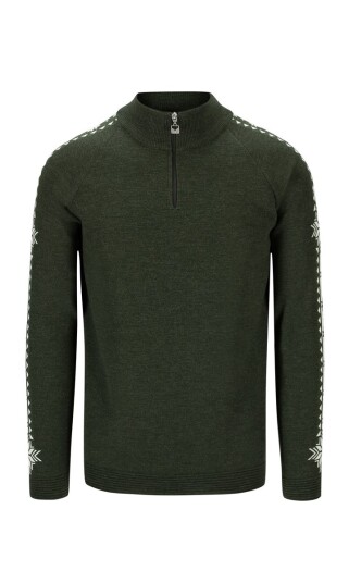 Dale Of Norway Geilo Masc Sweater Dark Green Off White M