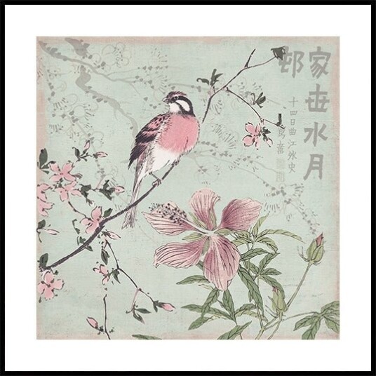 Chinoiserie No1 Plakat / 30x30cm