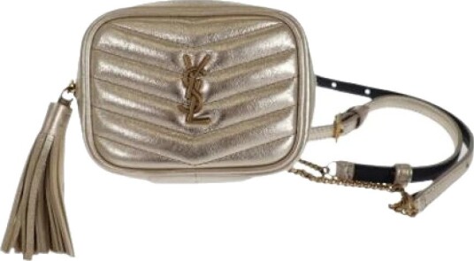Yves Saint Laurent Vintage Dame Pre owned Gul ONE SIZE, Yves Saint Laurent Vintage Dame Pre owned Gul ONE SIZE,