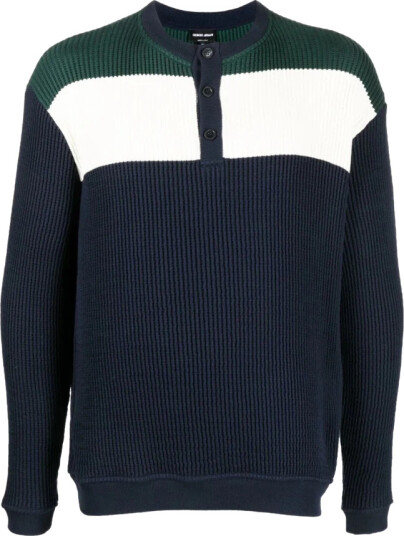Giorgio Armani Herre Strikkevarer Flerfarget S, Giorgio Armani Herre Strikkevarer Flerfarget S,