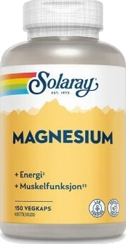 Solaray Magnesium 150 kapsler Solaray Magnesium 150 kapsler