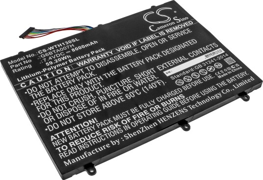 Batteri til Wacom Cintiq Companion 2 WTH130SL