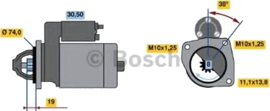 BOSCH 0 986 014 991 Starter