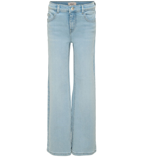 kids ONLY Light Blue Denim Juicy Life Wide Leg Denim Jeans Noos 140