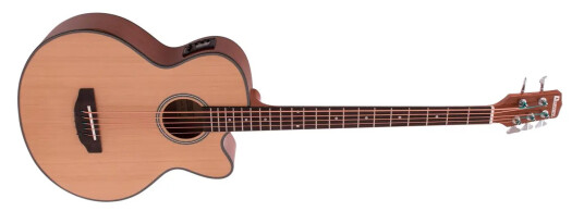 Dimavery Ab-455 Akustisk Bass, 5-String Nature