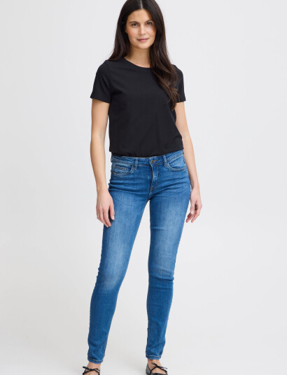 Fransa Frzashoulder Tee 1 - Black - S