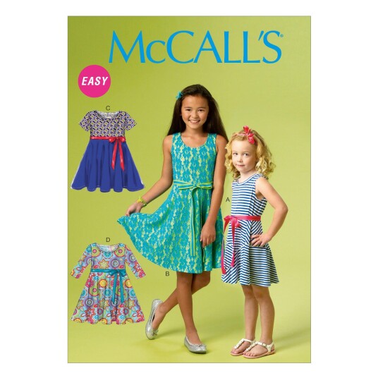 Mccalls Mccall'S 6915 Kjole Til Barn Cce 3 4 5 6 Mccalls Mccall'S 6915 Kjole Til Barn Cce 3 4 5 6