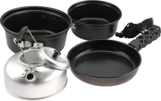 BÅL Non stick Kokesett Aluminium 4 deler BÅL Non stick Kokesett Aluminium 4 deler