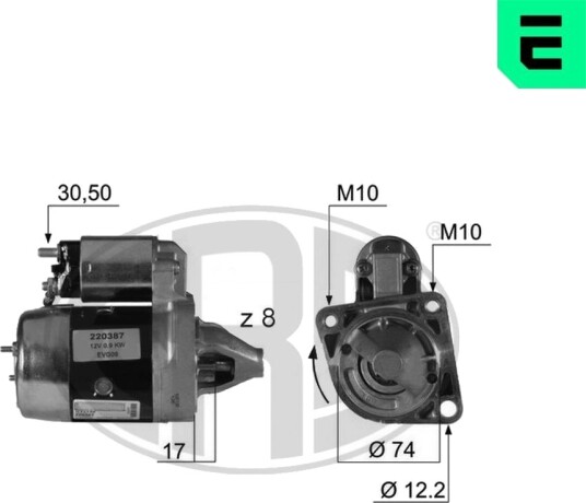 ERA 220387A Starter ERA 220387A Starter
