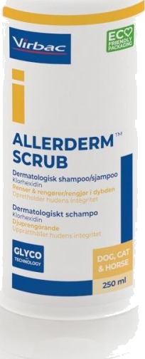 Virbac Allerderm Scrub Sjampo For Hund Og Katt 250 ml Virbac Allerderm Scrub Sjampo For Hund Og Katt 250 ml