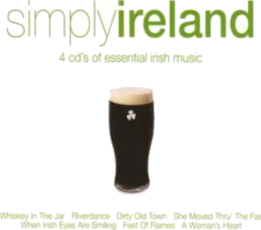 Diverse Artister, Diverse World Music Simply Ireland CD