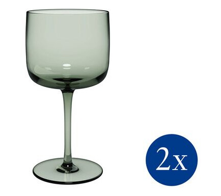 Villeroy & Boch Like vinglass 27 cl 2-pakning Sage Villeroy & Boch Like vinglass 27 cl 2-pakning Sage
