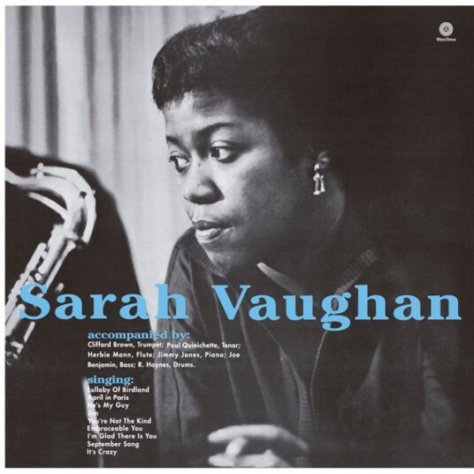 Sarah Vaughan  Sarah Vaughan With Clifford Brown  LP/Vinyl