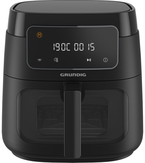 Grundig FRY 7320 Airfryer - 7,6L, 9 programmer, 1900W - Svart