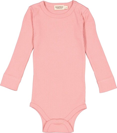 MarMar Plain Body LS Modal Pink Delight (80 / 1 år)