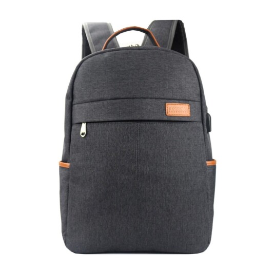 FERRELLI CASUAL BACKPACK 15" RYGGSEKK, GRÅ