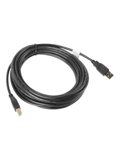 Lanberg USB A to USB B 5m CA USBA 10CC 0050 BK